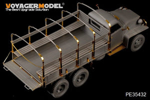Maquette Voyager PE35432 Camion Studebaker US6 russe de la Seconde Guerre mondiale pour ITALERI 6499 / ICM 35511 1/35  – image 3