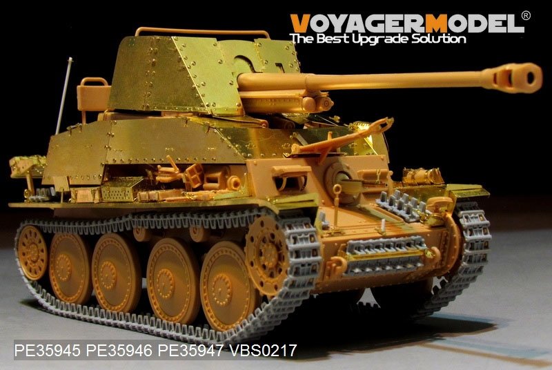 Voyager Model PE35945 WWII German Tank Destroyer Marder III (Sd.Kfz.139)Basic For TAMIYA 35248 1/35 – immagine 2