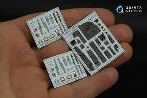 Quinta Studio QD48324 A-6E 3D-Printed colored Interior on decal paper (Kinetic) 1/48 – image 4