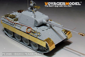 Voyager Model PE35983 WWII German Panther D Tank Late version Basic For TAKOM 2104 1/35 – zdjęcie 11