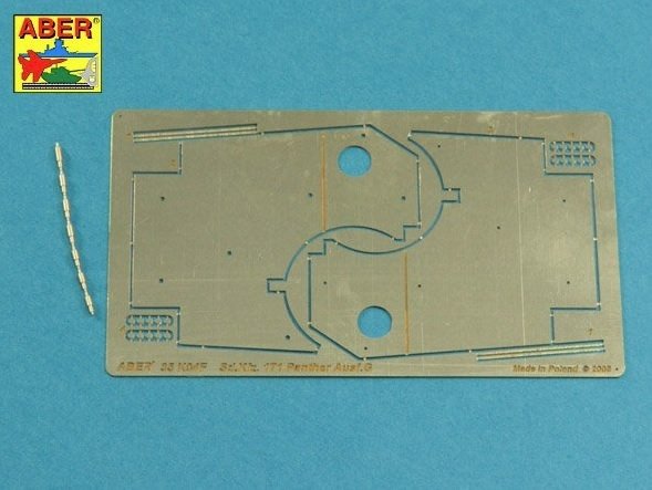 Aber 35A131 Additional anti-aircraft armor for the Panther G 1/35 turret – image 2