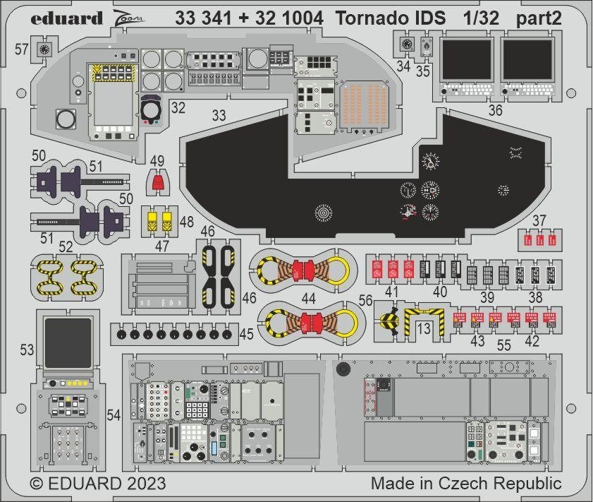 Eduard 321004 Tornado IDS interior ITALERI 1/32 – zdjęcie 2