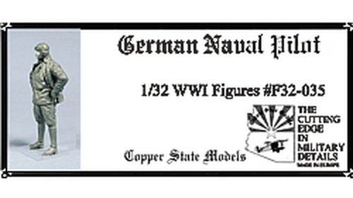Copper State Models F32-035 German Naval Pilot 1/32