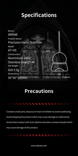 DSPIAE AT-HS Precision Hand Stabilizer – Bild 9