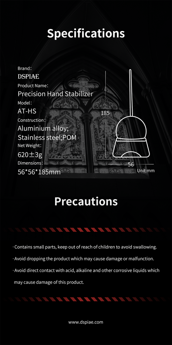 DSPIAE AT-HS Precision Hand Stabilizer – Bild 9