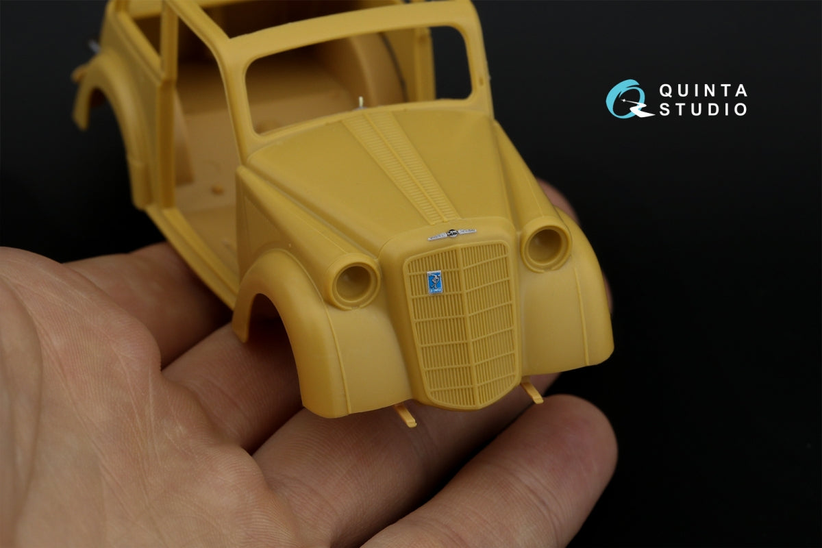 Quinta Studio QD35082 1937 Opel Olympia 3D-Printed &amp;amp; coloured Interior on decal paper (Bronco) 1/35 – zdjęcie 7