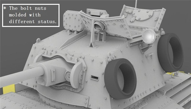Gecko Models 35GM0001 CRUISER TANK MK.II ACS WITH INTERIOR 1/35 – image 14