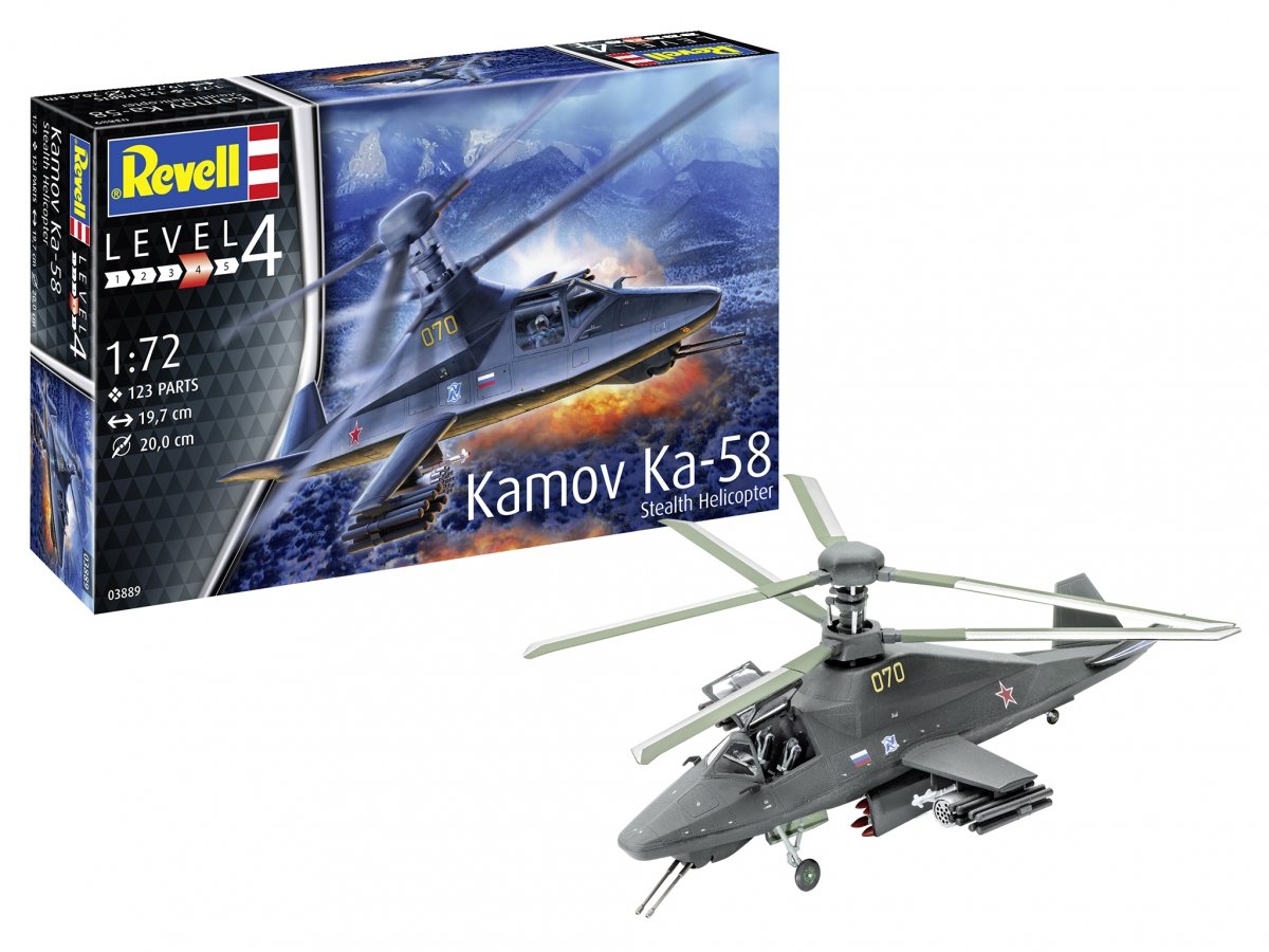 Revell 03889 Kamov Ka-58 Stealth 1/72 – image 2