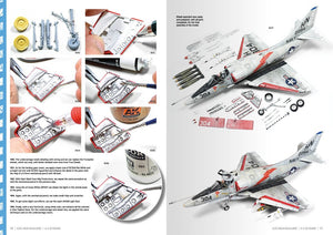 AK-Interactive AK2939 ACES HIGH MONOGRAPHIC SERIES: SKYHAWK (English / Spanish) – zdjęcie 4