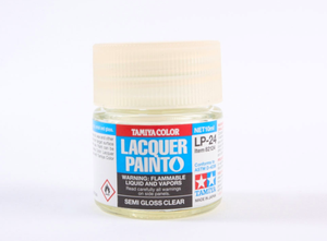 Tamiya 82124 LP-24 Semi gloss clear 10ml – immagine 3