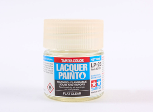 Tamiya 82123 LP-23 Flat clear 10ml – image 3