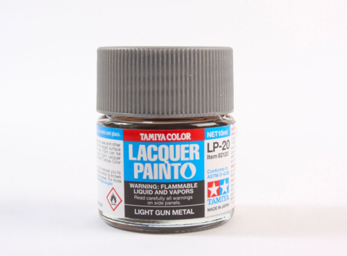 Tamiya 82120 LP-20 Light gun metal 10ml – image 3