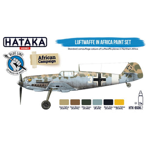 Hataka HTK-BS06.2 Luftwaffe in Africa paint set (6x17ml) – immagine 2