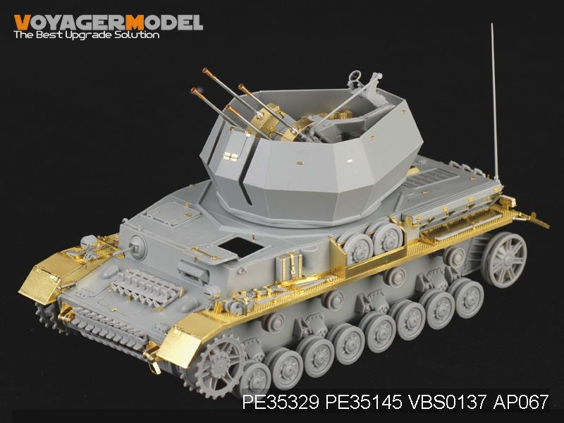 Voyager Model PE35329 WWII German 20mm Flakpanzer IV "Wirbelwind" For DRAGON 6540 1/35
