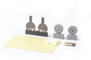 Eduard 648999 Bf 108 wheels EDUARD 1/48 – zdjęcie 3