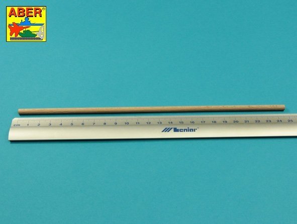 Aber WR5 Wooden rods 0.5 mm length 245mm x6 pcs. – image 2