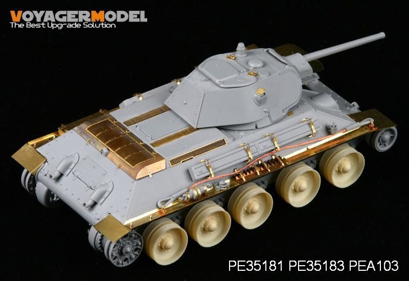Voyager Model PE35183 Fenders for T-34/76 STZ Mod.1941 for DRAGON 6355 1/35 – imagen 3