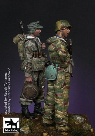Black Dog F35021 Wehrmacht soldiers 1944 1/35 – zdjęcie 5
