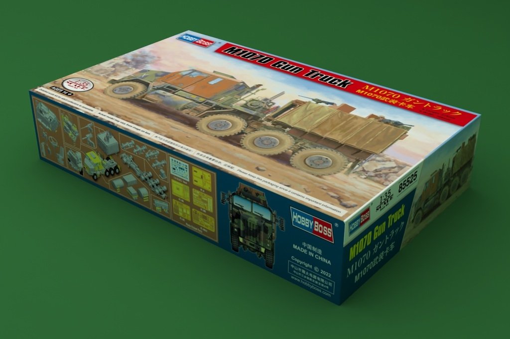 Hobby Boss 85525 M1070 Gun Truck 1/35 – zdjęcie 2
