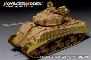 Voyager Model PE351023 WWII US M4A3 (76) w Mid Tank Basic For MENG TS-043 1/35 – zdjęcie 16