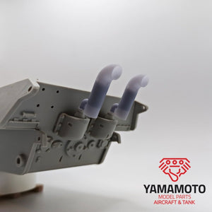 Yamamoto YMP3503 Flammvernichter Muffler Set for Tiger II/E-50/E-75 Type 2 1/35 – image 2