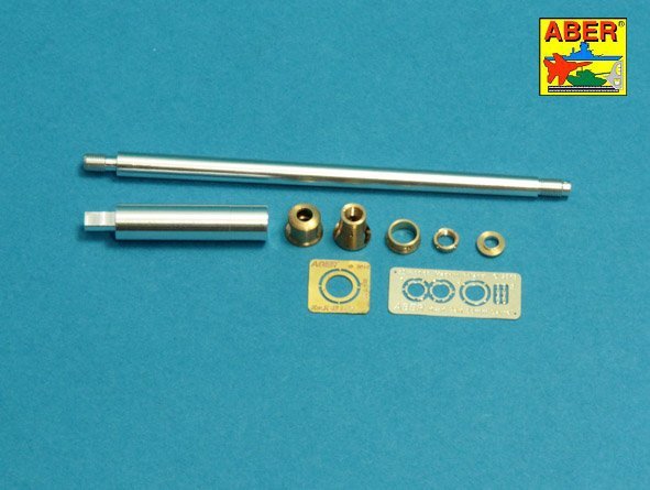 Aber 35L-243 Barrel for German 8,8cm Kw.K 43 (L/71) gun used on Tiger B Henschel-Turm 1/35