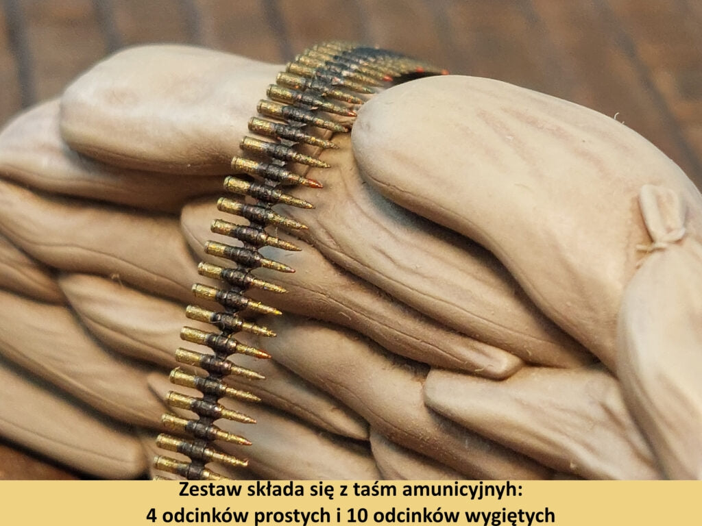 Point de non-retour 3524055 Bandes de munitions flexibles 0,5" / Bandes de munitions flexibles 1/35 