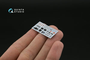 Quinta Studio QD72087 Typhoon-K 3D-Printed &amp;amp; coloured Interior on decal paper (Zvezda) 1/72 – zdjęcie 3