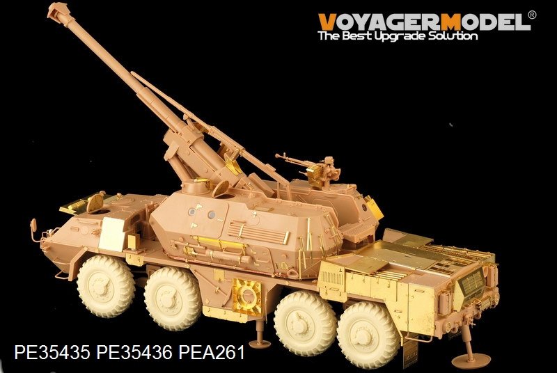 Voyager Model PE35435 Modern 152mm ShkH DANA vz.77 for TRUMPETER 85501 1/35 – zdjęcie 5