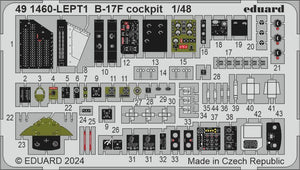 Eduard BIG49427 B-17F alternate nose (frame X) PART I EDUARD 1/48 – image 2