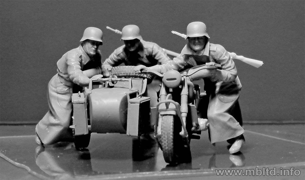 Master Box 35178 German Motorcyclists WWII – zdjęcie 2