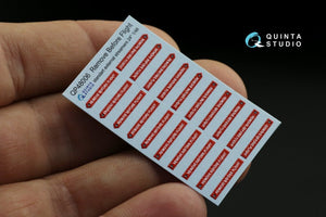 Quinta Studio QP48006 &amp;quot;Remove Before Flight&amp;quot; standart external streamer 24&amp;quot;, 20 Pcs 1/48 – zdjęcie 8