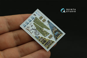Quinta Studio QD48018 Su-34 3D-Printed coloured Interior on decal paper (KittyHawk) 1/48 – zdjęcie 4
