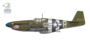 Arma Hobby 70069 P-51 B Mustang Deluxe Set 1/72 – zdjęcie 7