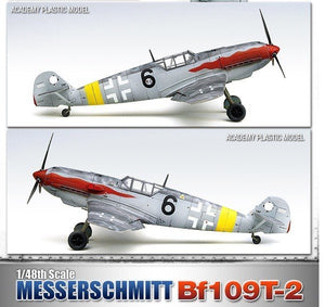 Academy 12225 MESSERSCHMITT Bf109T-2 1/48 – zdjęcie 5