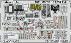 Eduard 73758 F-4J FINE MOLDS 1/72 – image 2
