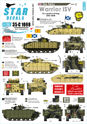 Star Decals 35-C1098 Op. Telic 3 1/35