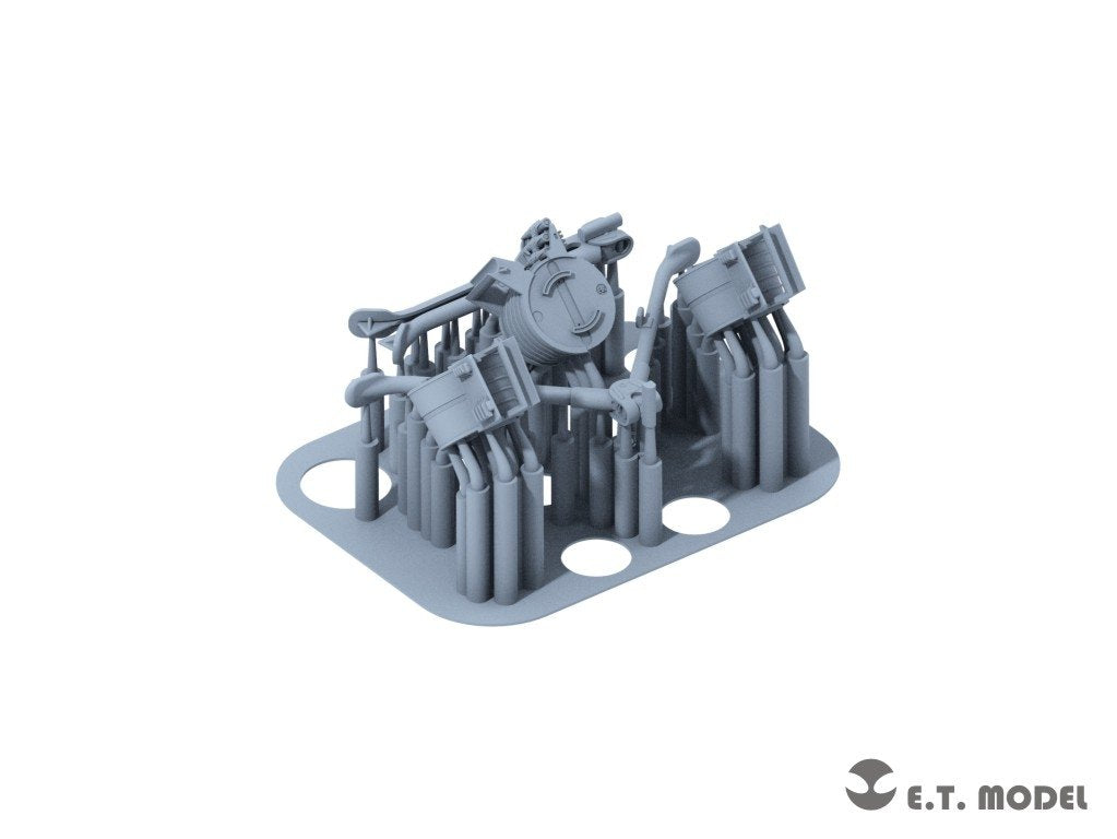 E.T. Model P35-218 Modern German Mg3 Machinegun &amp;amp; Ammo Box ( 3D Print ) 1/35 – zdjęcie 8