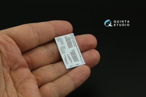 Quinta Studio QP72001 F-16 block 30/32 reinforcement plates (Revell) 1/72 – image 3
