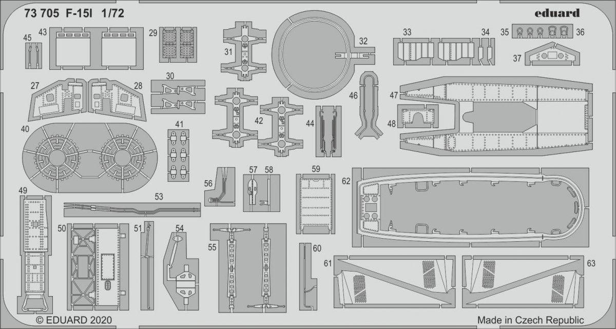 Eduard 73705 F-15I for Great Wall Hobby 1/72 – image 2