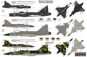 Kovozavody Prostejov KPM0162 JAS-39 Gripen “In Swedish service” 1/72 – zdjęcie 2