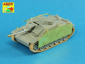 Aber 72L-53 German StuK.40 L/48 7.5 cm Barrel early model muzzle brake for StuG. III Ausf.F/8 and StuG. III Ausf.G early 1/72 – image 8