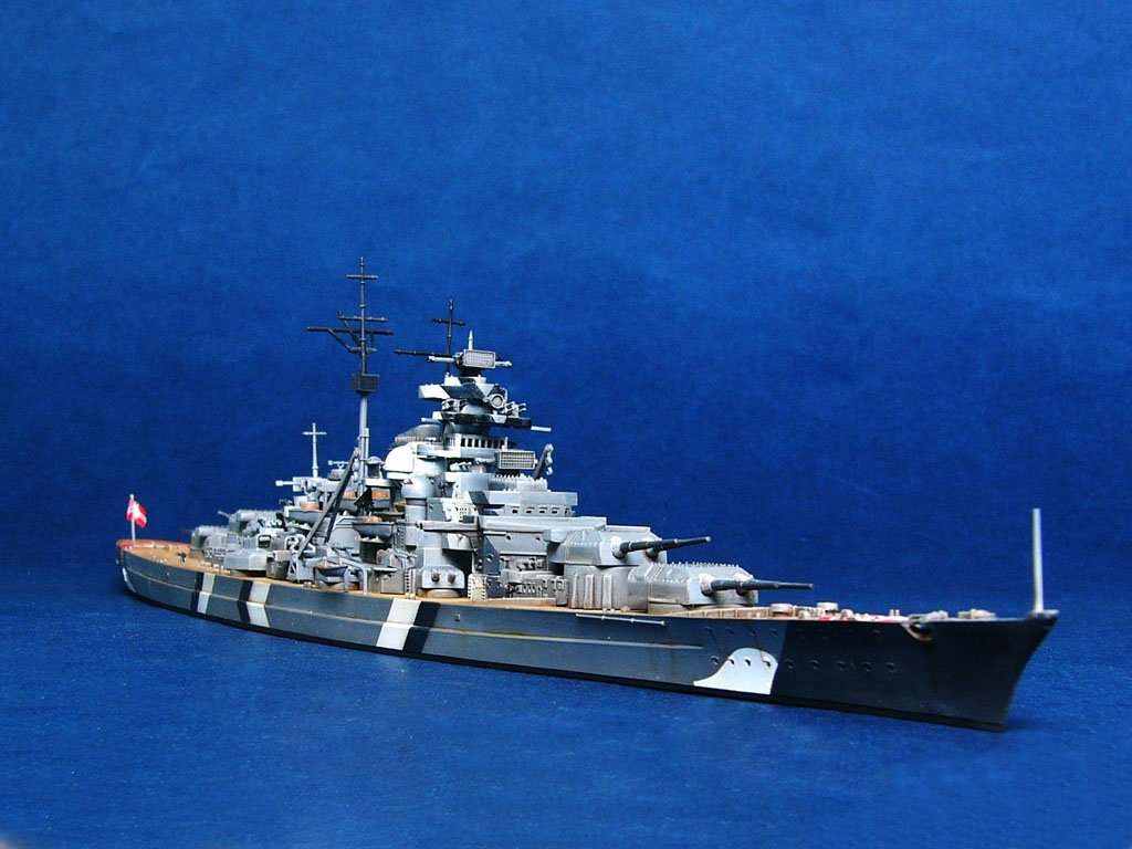 Trumpeter 05711 Germany Bismarck Battleship 1941 1/700 – zdjęcie 4