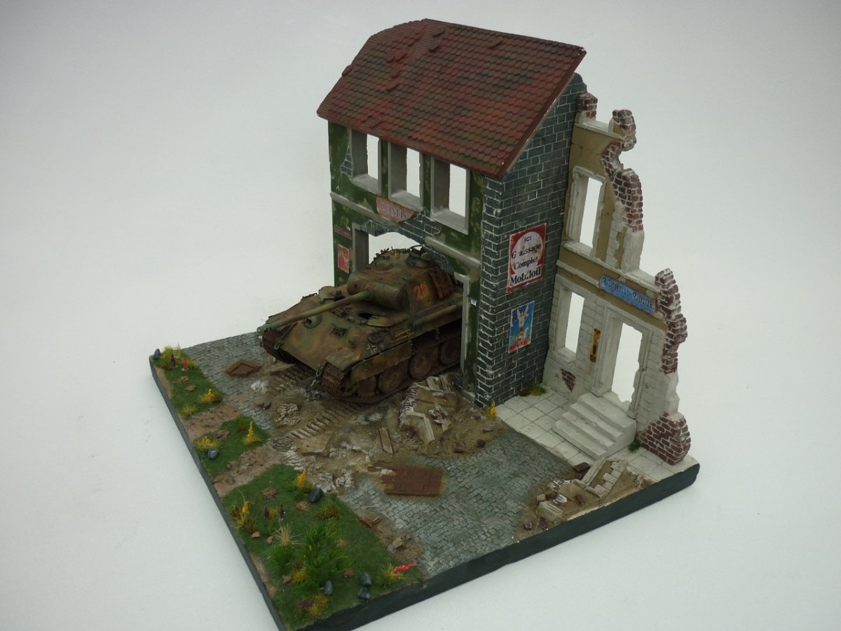 RT-Diorama 35130 Diorama-Base: &amp;quot;Der Durchbruch&amp;quot; im Maßstab 1/35 – zdjęcie 4