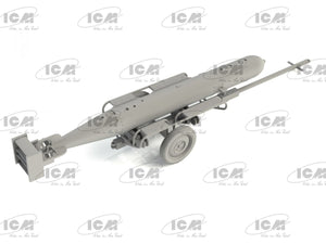 ICM 48404 WWII German Torpedo Trailer 1/48 – zdjęcie 3