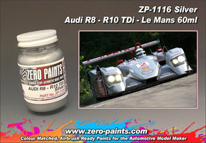 Zero Paints ZP-1116 Audi R8-R10 TDi Silver Le Mans Paint 60ml – zdjęcie 3