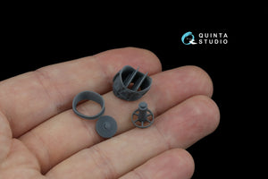 Quinta Studio QT48083 Ka-52/Ка-52М Exhaust Device (Zvezda/Quinta) 1/48