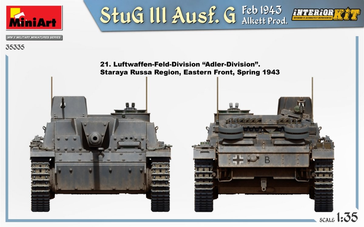 MiniArt 35335 StuG III Ausf. G Feb 1943 Alkett Prod. INTERIOR KIT 1/35 – image 6