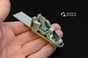 Intérieur imprimé en 3D et coloré sur papier décalcomanie Quinta Studio QD72018 Mi-24P (pour kit Zvezda) 1/72 – image 5