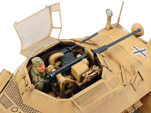 Tamiya 35286 Sd.Kfz.222 Leichter Panzerspahwagen 4x4 Afrika Korps 1/35 – zdjęcie 4